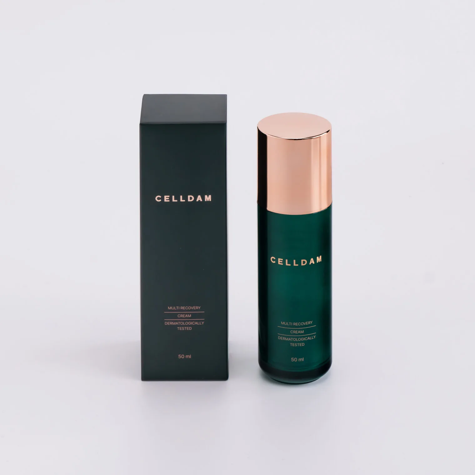 Celldam Multi Recovery Cream, cosmética post-tratamiento distribuido por ELMED en Colombia