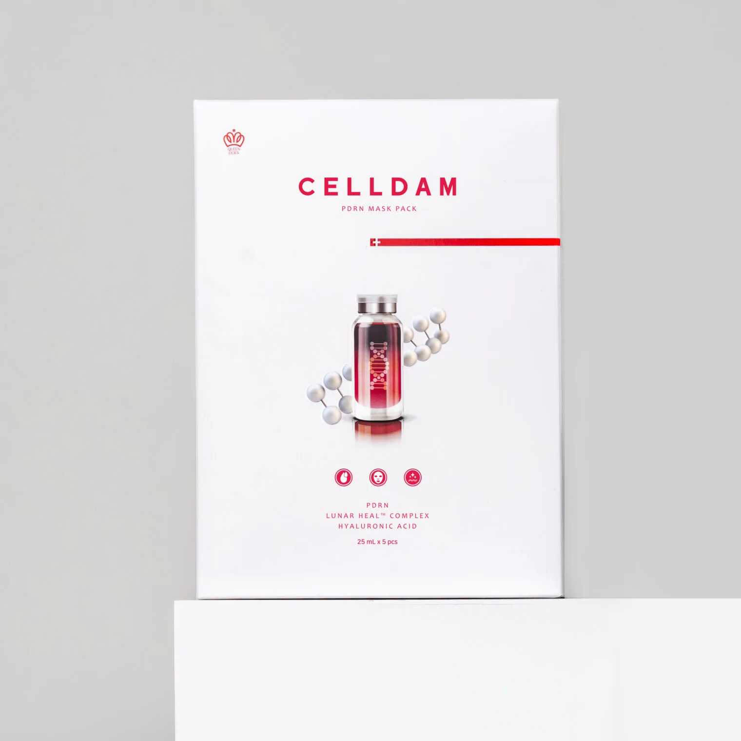 Celldam PDRN Mask Pack, cosmética post-tratamiento distribuido por ELMED en Colombia