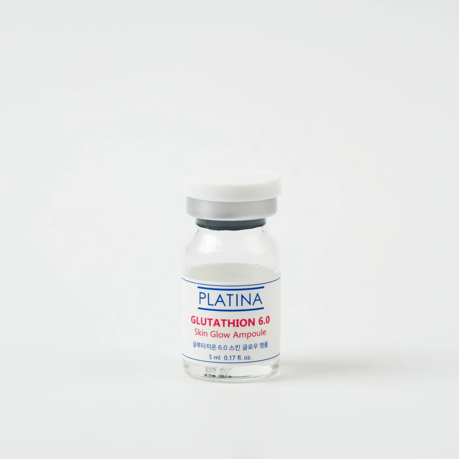 PLATINA Glutathion 6.0 Skin Glow Ampoule — imagen del fabricante