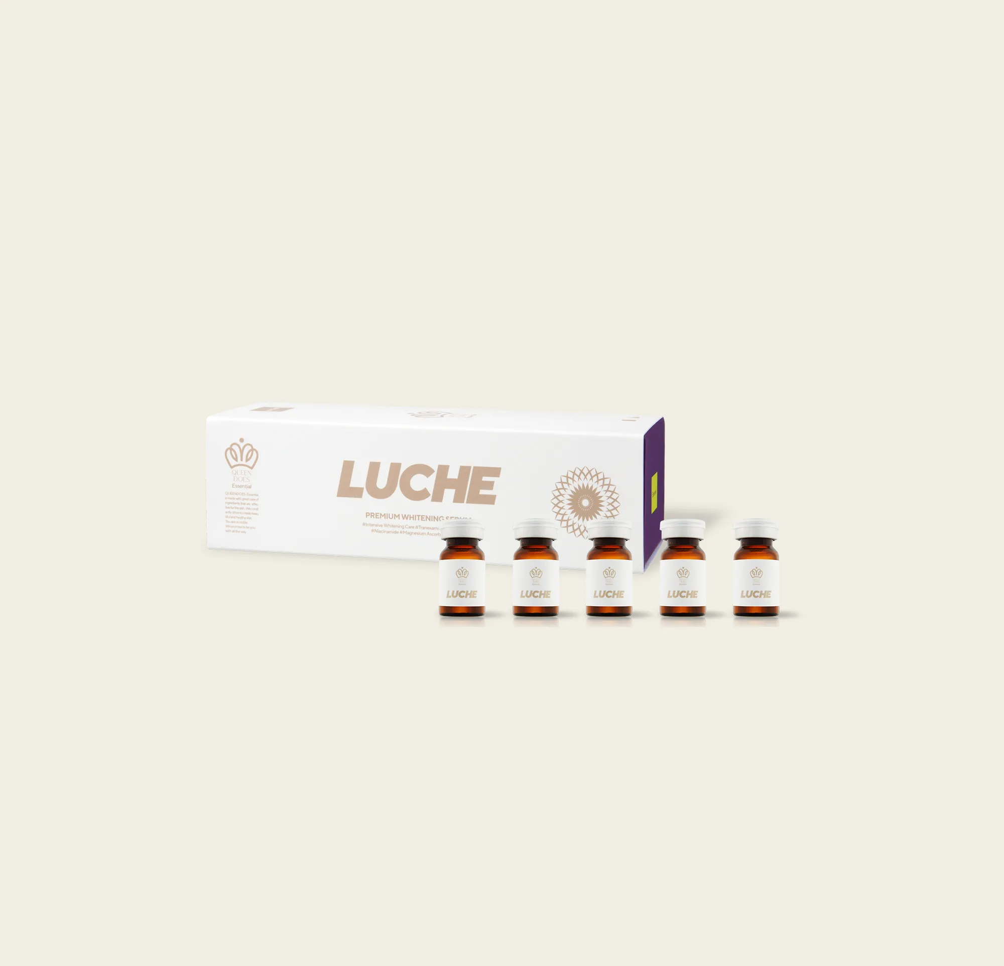 QUEENDOES Essential Luche Serum, cosmético distribuido por ELMED en Colombia