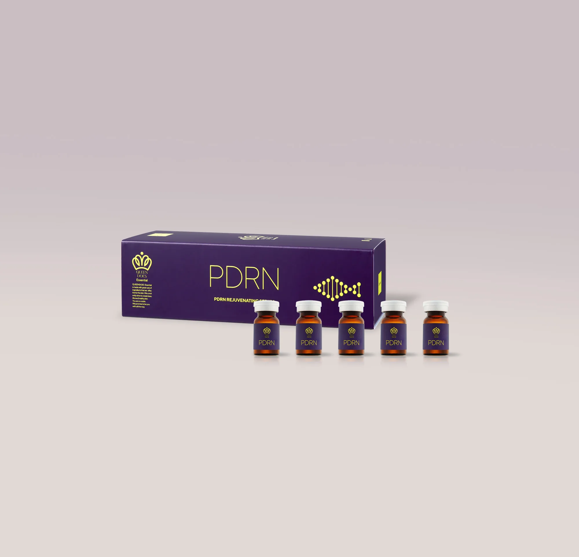 QUEENDOES Essential PDRN Serum, cosmético distribuido por ELMED en Colombia
